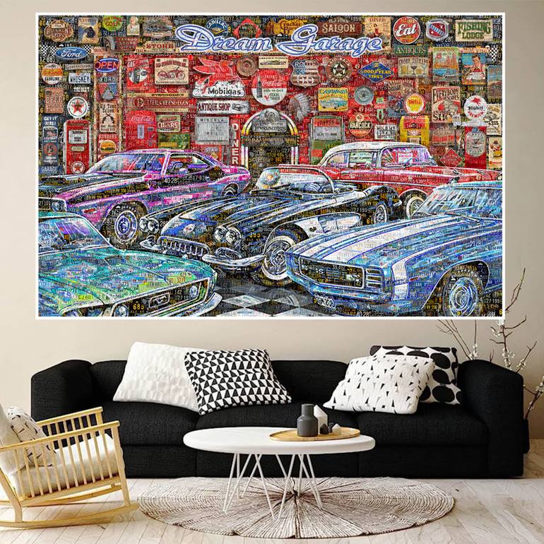 Original Expressionism Car Digital by Alex Loskutov