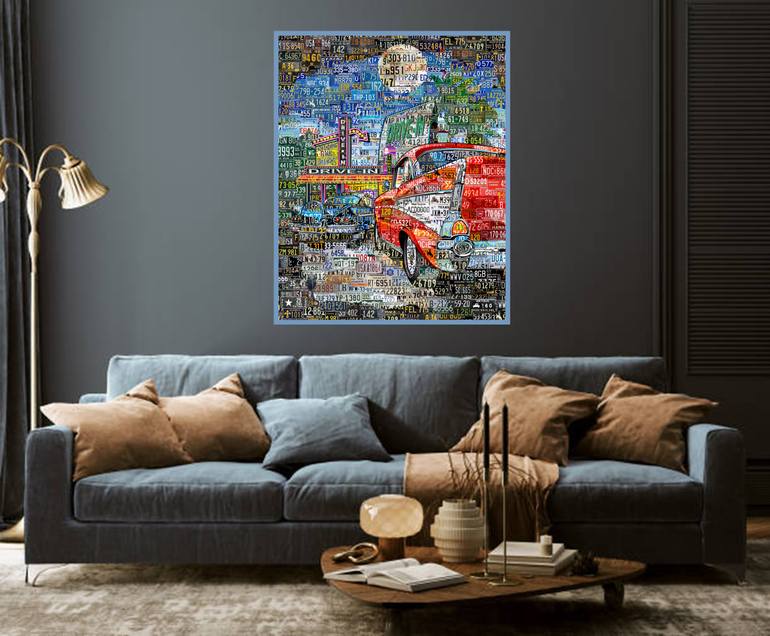 Original Expressionism Car Digital by Alex Loskutov