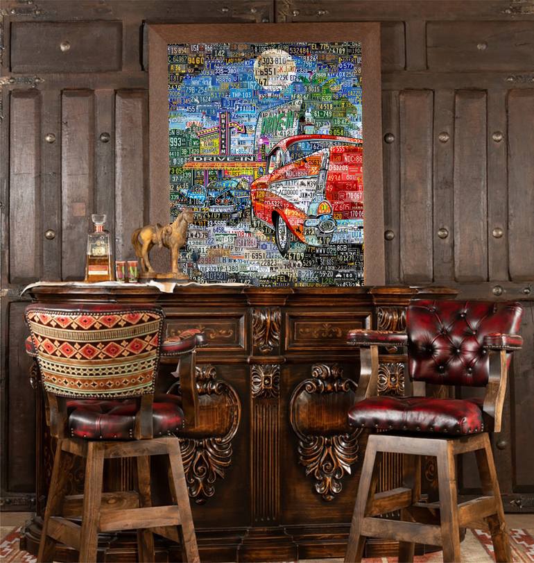 Original Expressionism Car Digital by Alex Loskutov