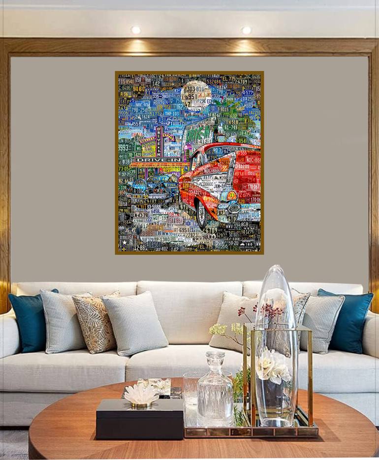 Original Expressionism Car Digital by Alex Loskutov