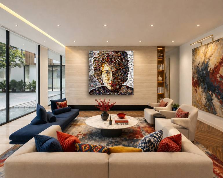 Original Expressionism Music Collage by Alex Loskutov