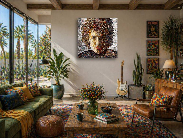 Original Expressionism Music Collage by Alex Loskutov
