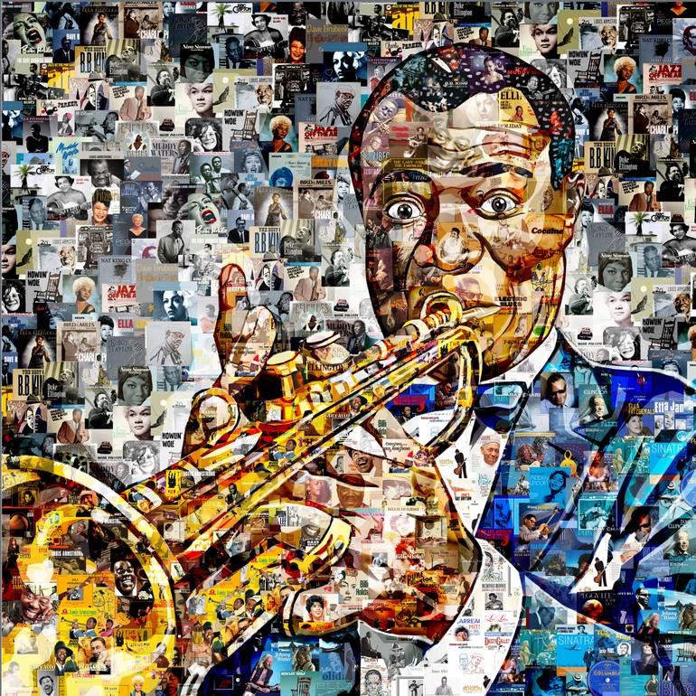 Original Pop Art Music Mixed Media Art For Sale | Saatchi Art