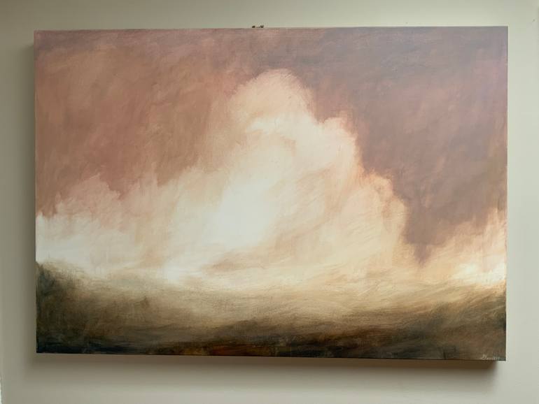 Original Abstract Landscape Painting by Jessica Davidson