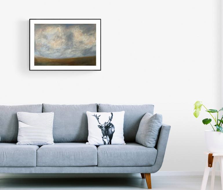 Original Abstract Landscape Painting by Jessica Davidson