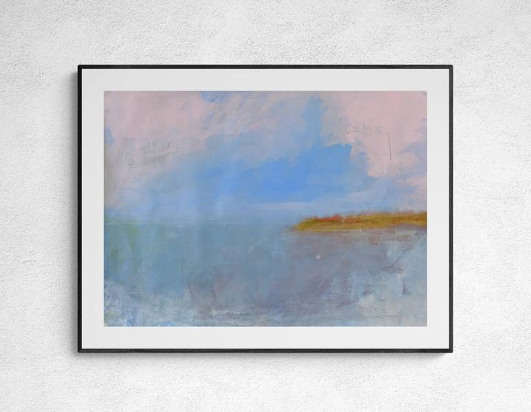 Original Abstract Seascape Painting by Jessica Davidson