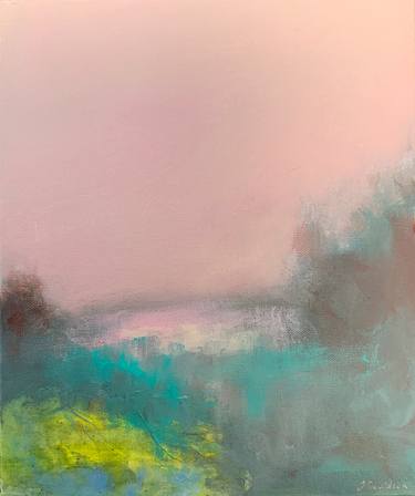Original Abstract Landscape Paintings by Jessica Davidson