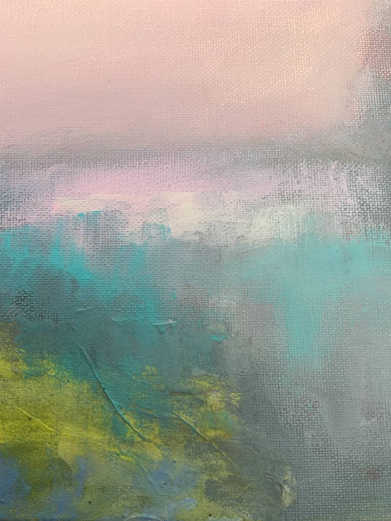 Original Abstract Landscape Painting by Jessica Davidson