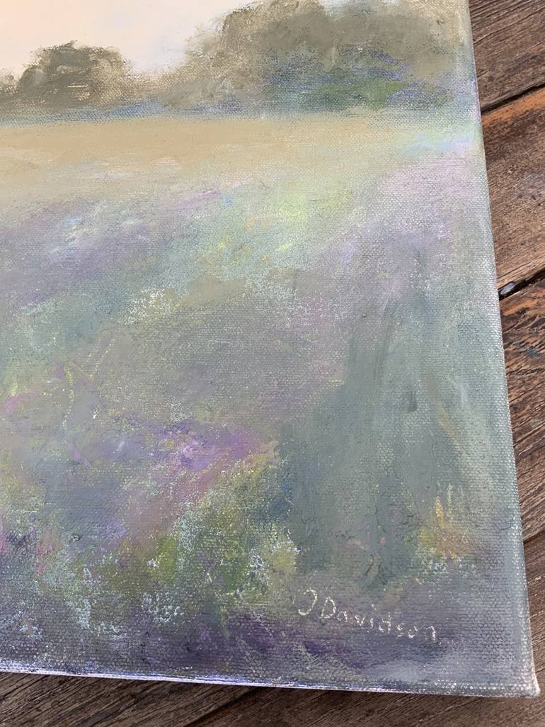 Original Impressionism Landscape Painting by Jessica Davidson