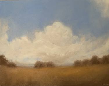 Original Impressionism Landscape Drawings by Jessica Davidson