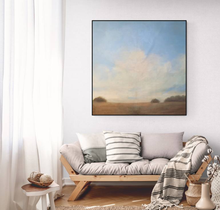 Original Classicism Landscape Painting by Jessica Davidson