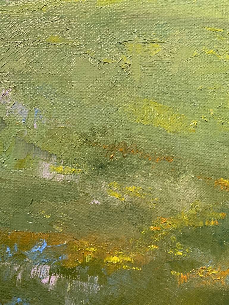 Original Abstract Landscape Painting by Jessica Davidson