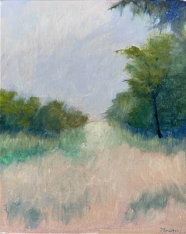 Print of Impressionism Landscape Paintings by Jessica Davidson