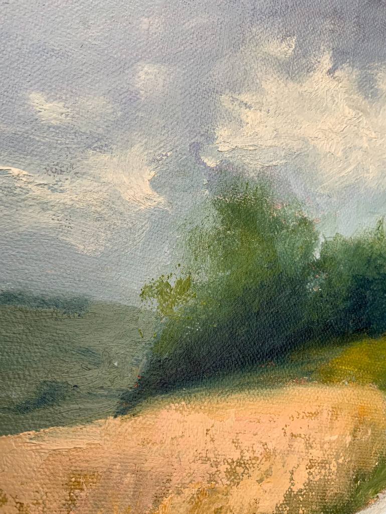 Original Impressionism Landscape Painting by Jessica Davidson