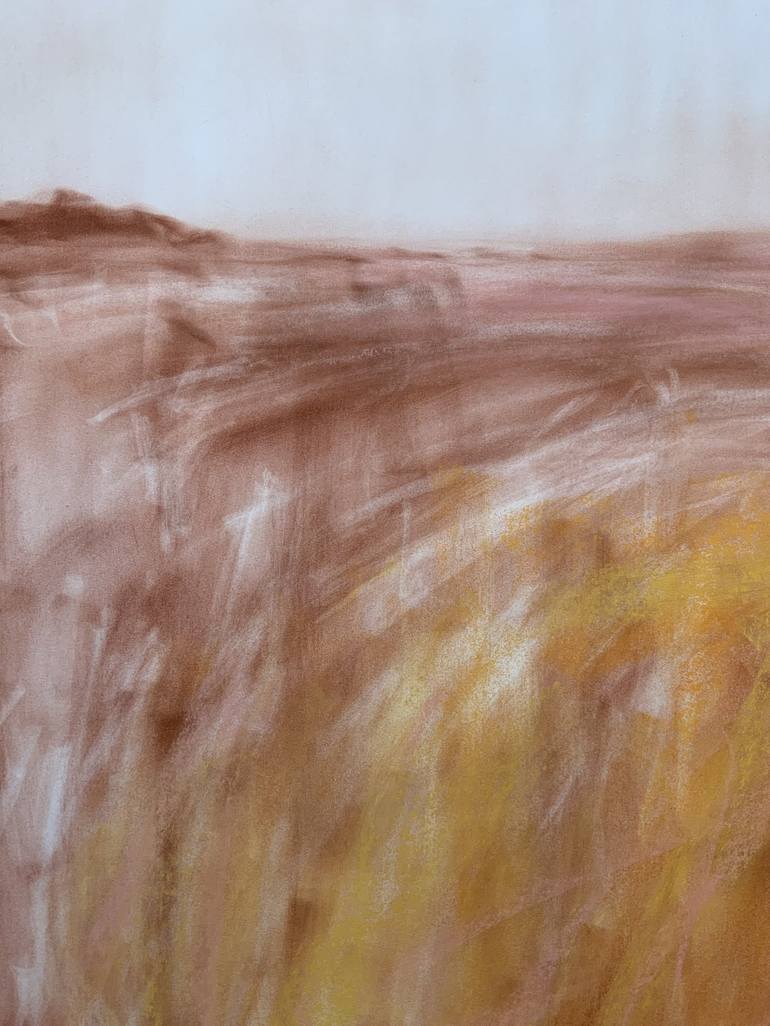 Original Abstract Landscape Drawing by Jessica Davidson