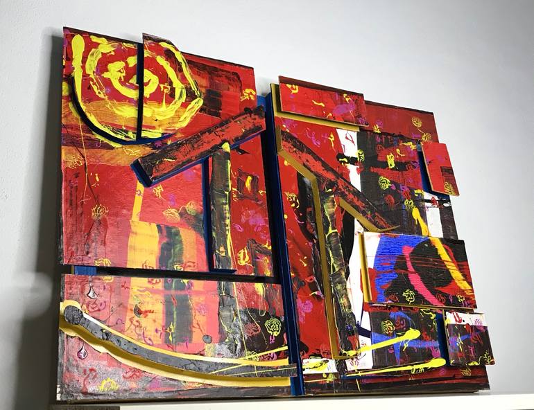 Original Abstract Home Sculpture by Manuel Rincon