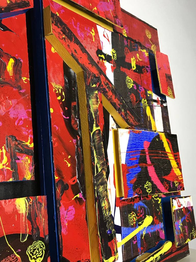 Original Abstract Home Sculpture by Manuel Rincon