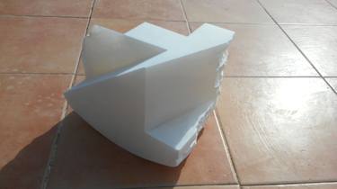 Original Cubism Abstract Sculpture by OSCAR  LAURELIANO AGUIRRE COMENDADOR