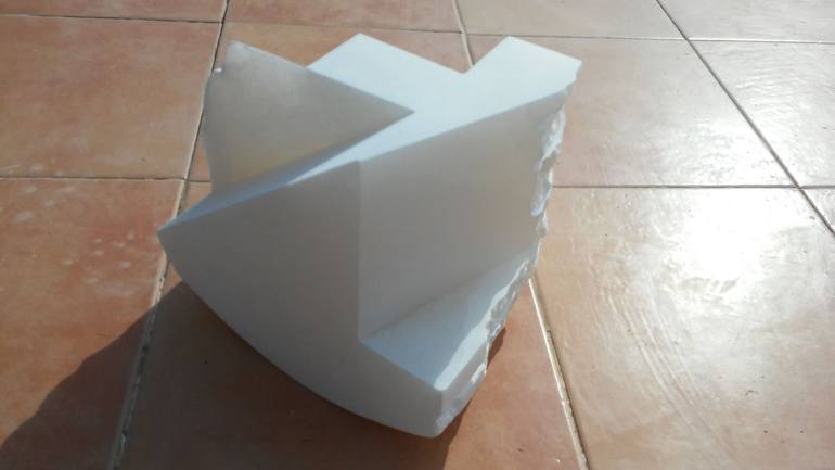 Print of Cubism Abstract Sculpture by OSCAR  LAURELIANO AGUIRRE COMENDADOR