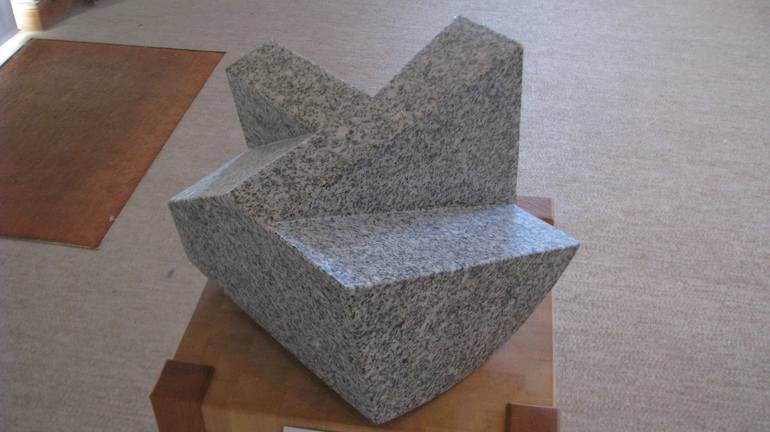 Original Conceptual Abstract Sculpture by Oscar  Laureliano Aguirre Comendador