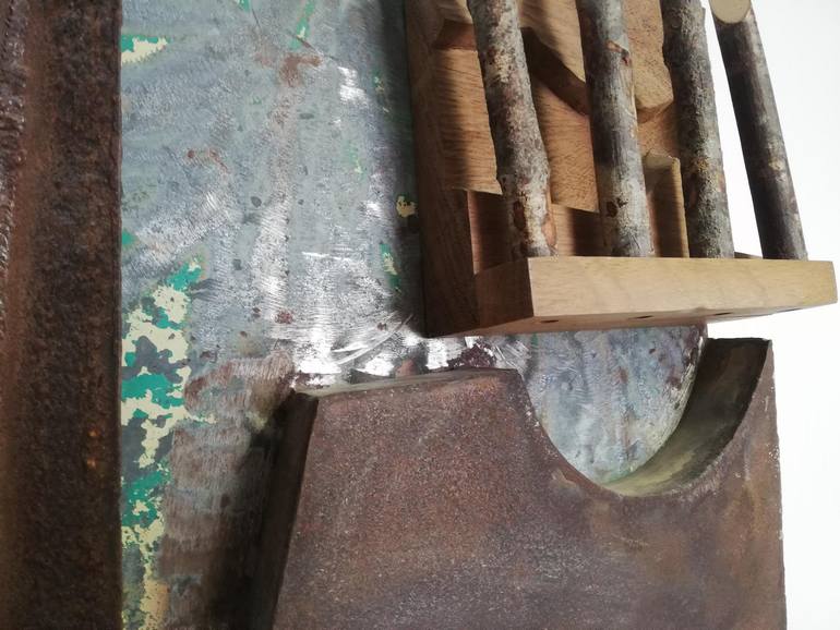 Original Minimalism Architecture Sculpture by Oscar  Laureliano Aguirre Comendador