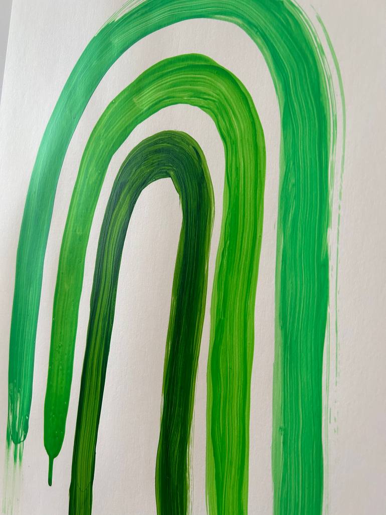 Original Abstract Expressionism Abstract Painting by Elizabeth Raine