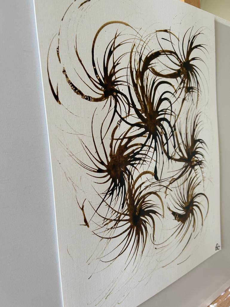 Original Abstract Expressionism Abstract Painting by Elizabeth Raine