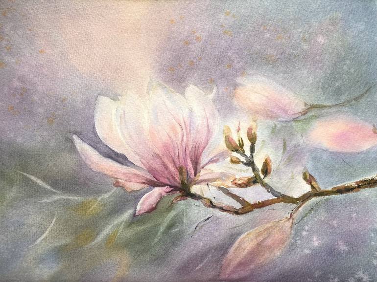 Original Fine Art Floral Painting by Irina Shchipitcyna