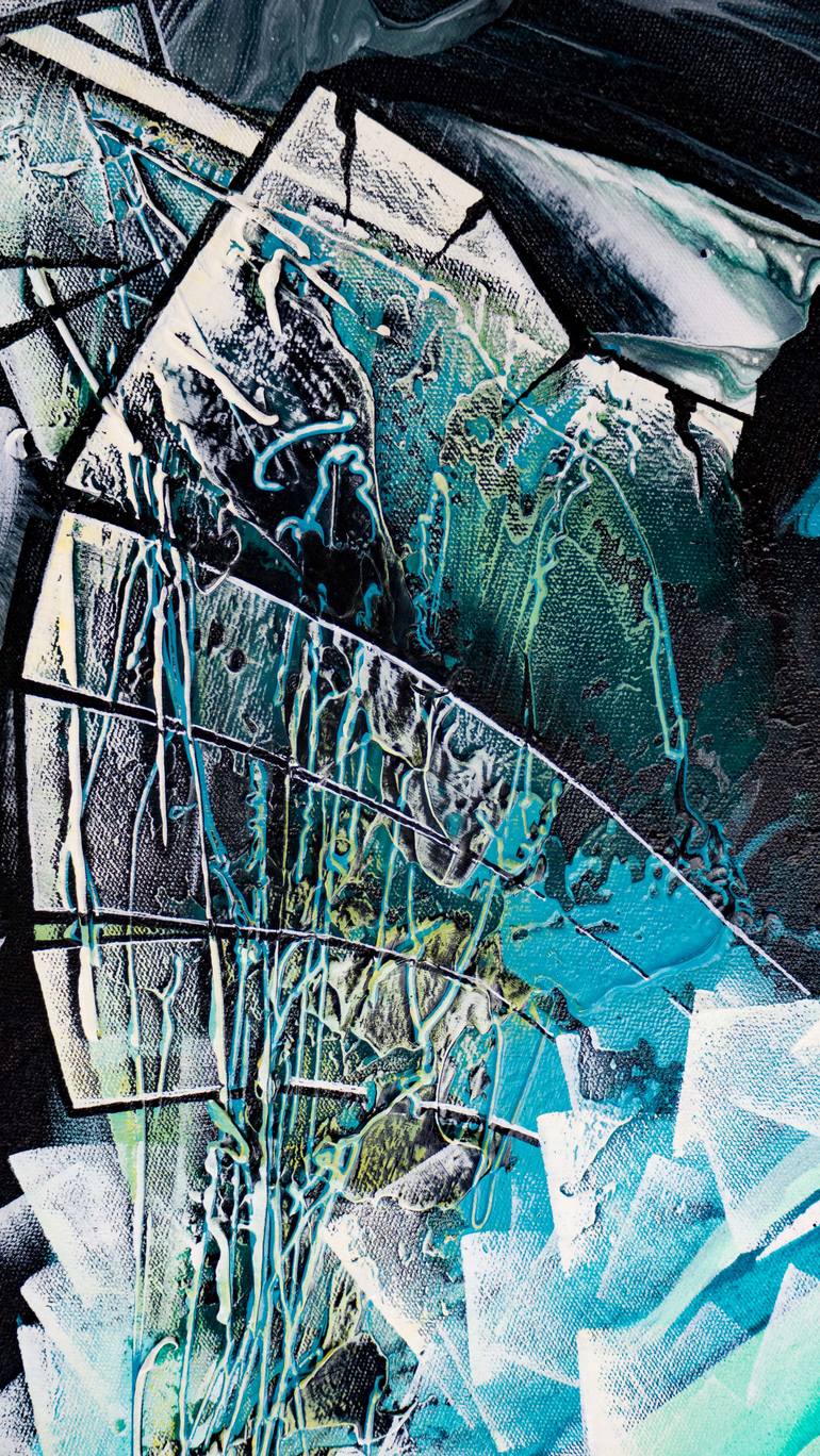 Original Modernism Abstract Painting by Lana Art