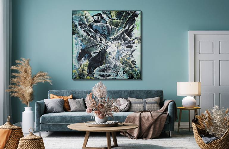 Original Modernism Abstract Painting by Lana Art