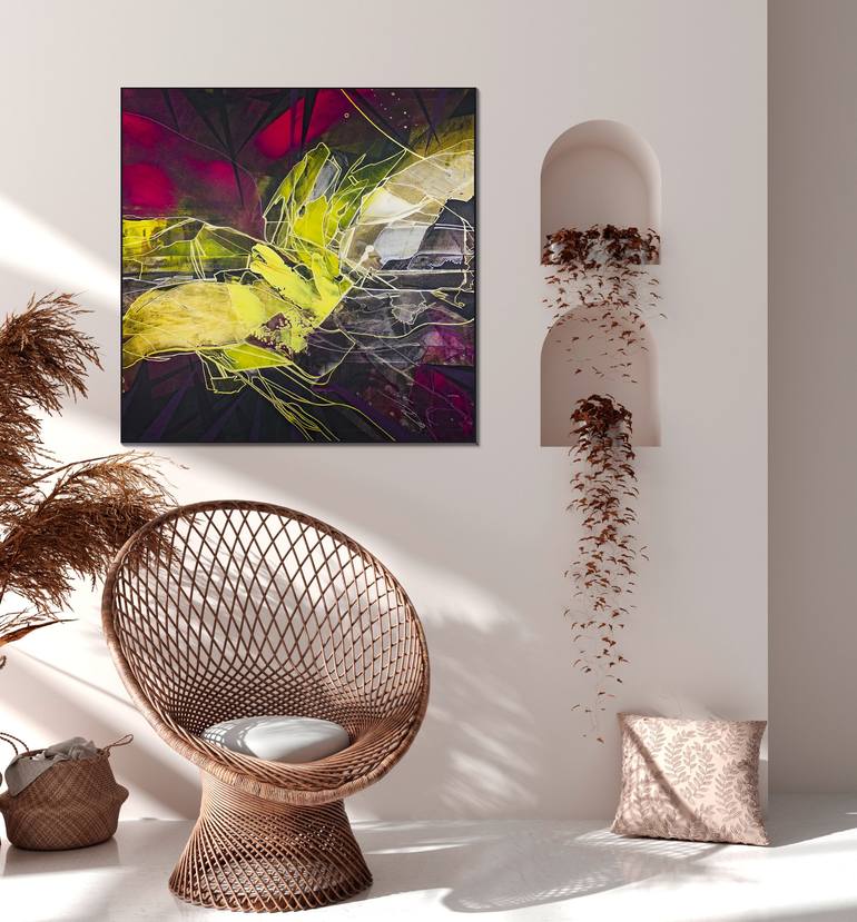 Original Fine Art Abstract Painting by LanA Art