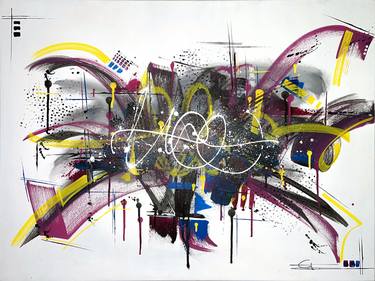 Original Street Art Abstract Paintings by Mr Grisartists