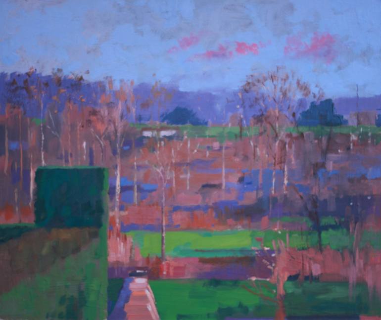 Original Figurative Landscape Painting by Kevin Scully