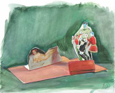 Print of Conceptual Culture Paintings by Marta and Slava Marta Volkova and Slava Shevelenko