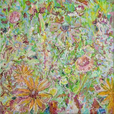 Original Contemporary Garden Painting by zoey zuo