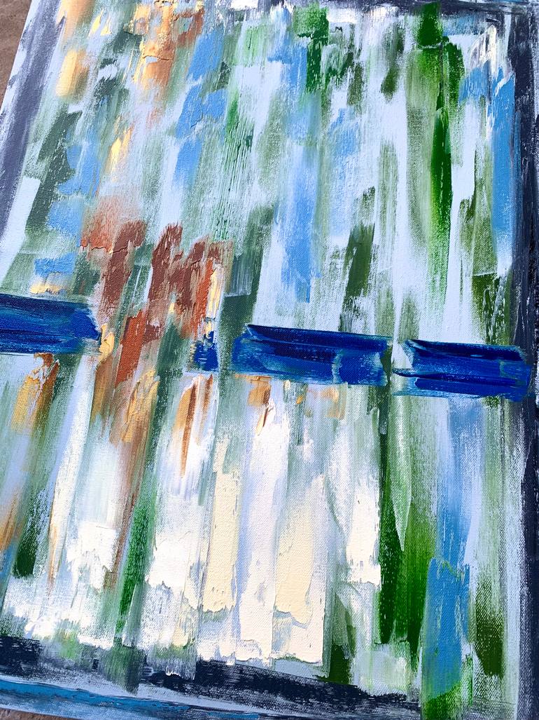 Original Abstract Expressionism Abstract Painting by Aisha Turlybek