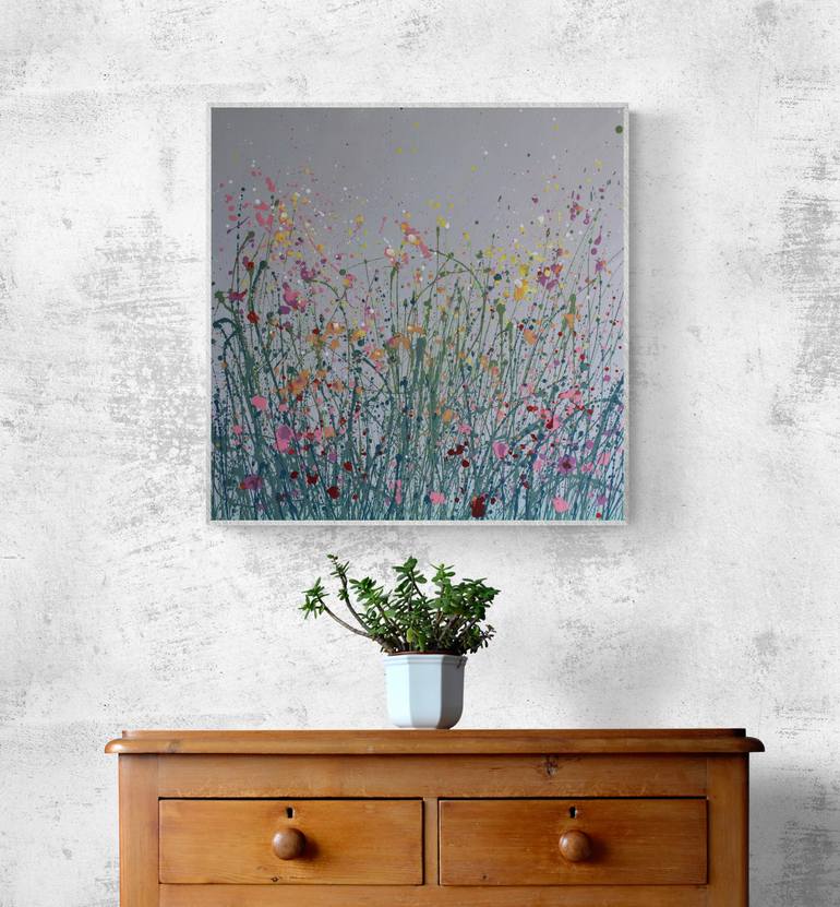 Original Abstract Landscape Painting by Anry Lys