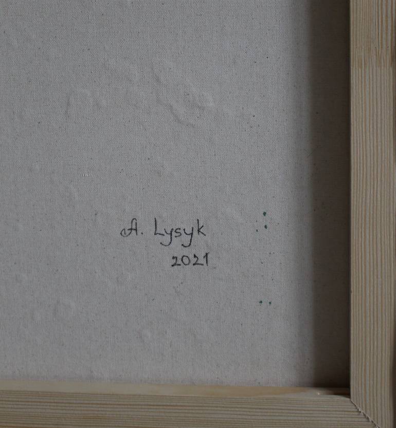 Original Abstract Landscape Painting by Anry Lys