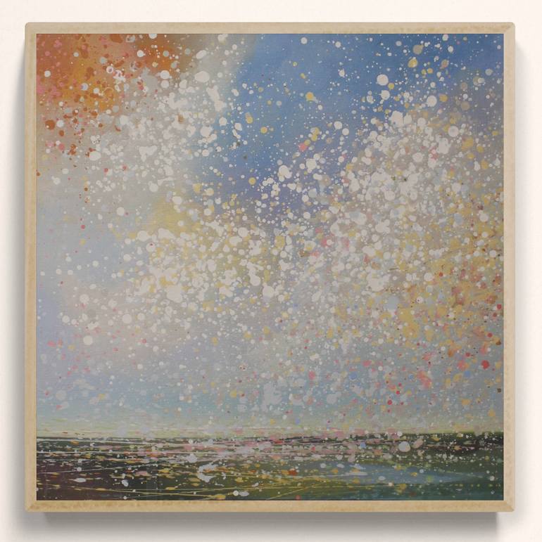 Original Abstract Landscape Painting by Anry Lys