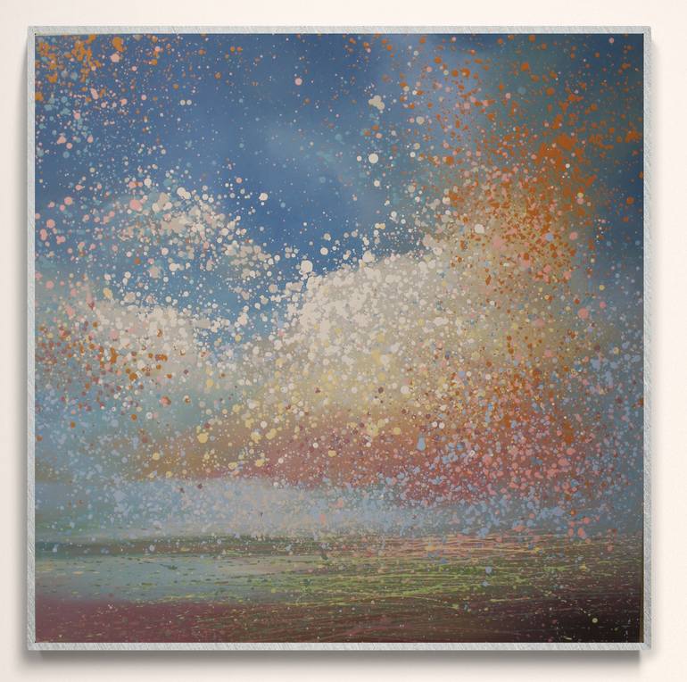 Original Abstract Landscape Painting by Anry Lys