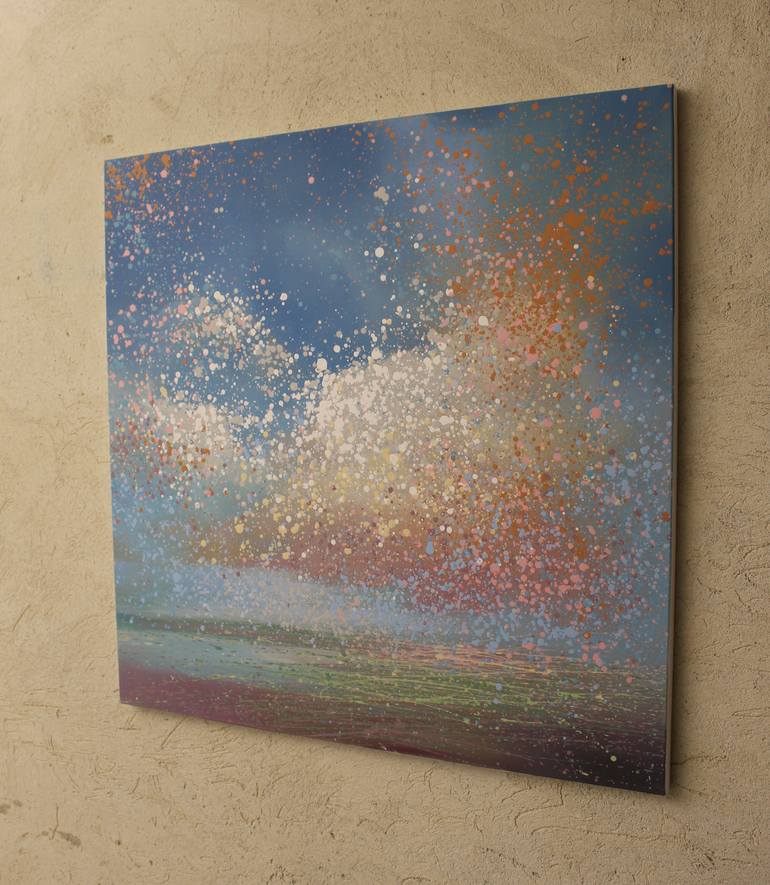Original Abstract Landscape Painting by Anry Lys