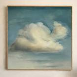 Dusty  teal sky by Liza Orlovska