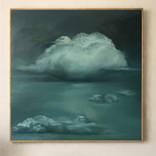 Dark teal sky by Liza Orlovska