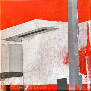 Print of Abstract Architecture Paintings by Loredana Campa