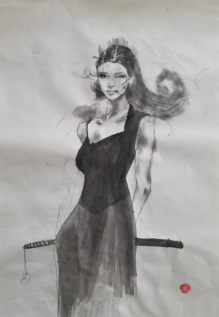 Print of Figurative Fashion Drawing by Lucius Romero