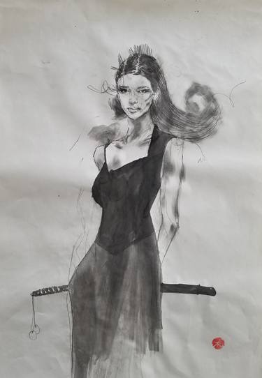 Print of Figurative Fashion Drawings by Lucius Romero