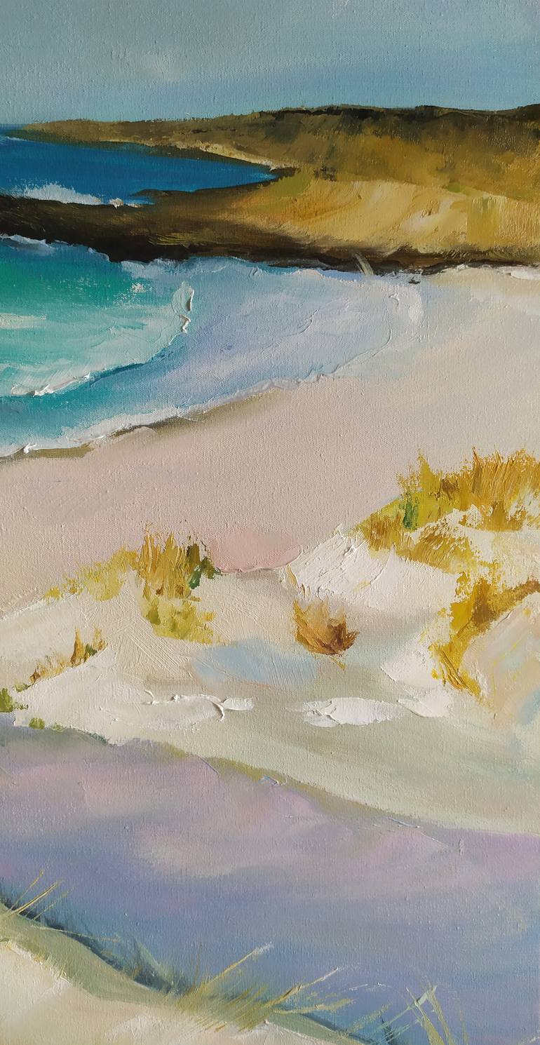 Original Realism Seascape Painting by Olha Komisaryk