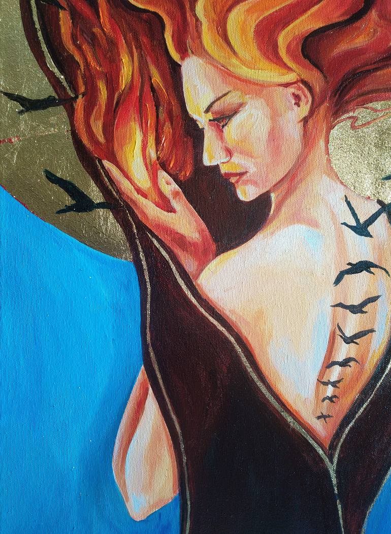 Original Expressionism Body Painting by Olha Komisaryk