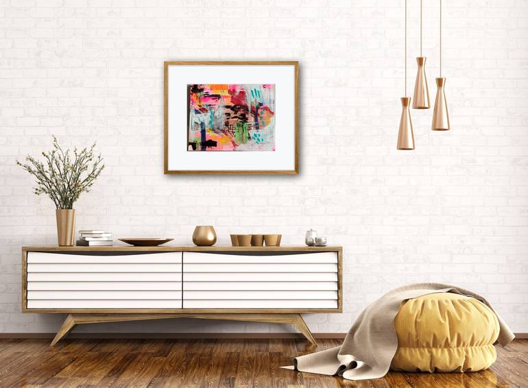 Original Abstract Painting by Women Galaxy