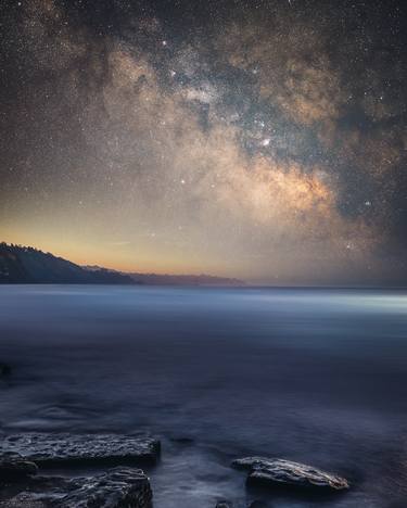 Milky Way by the sea thumb